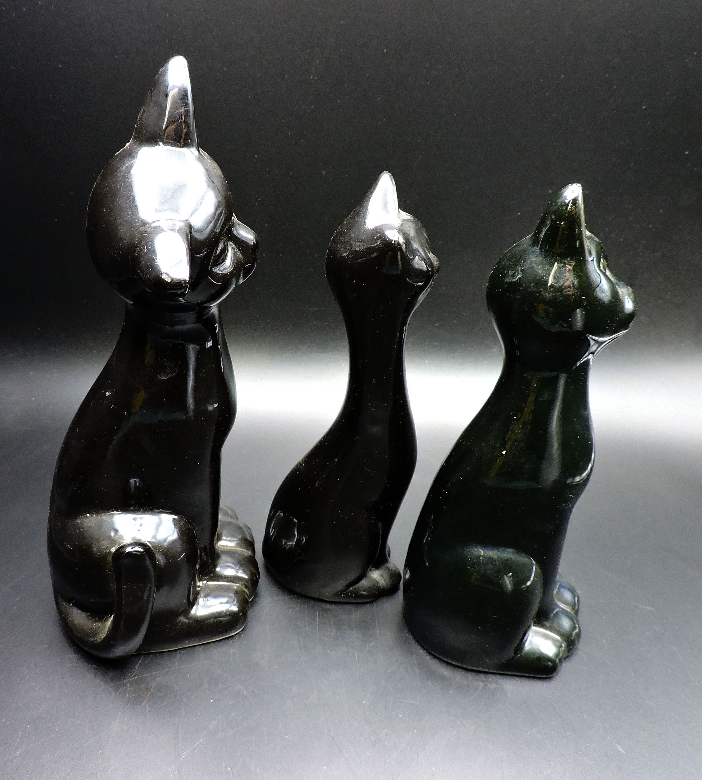 lenox black cat figurines