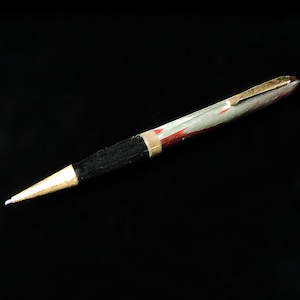 Vintage Mechanical Pencil ~ Old Twist Pencil ~ Marble Streak Barrel Pencil ~ Collectible Pencil