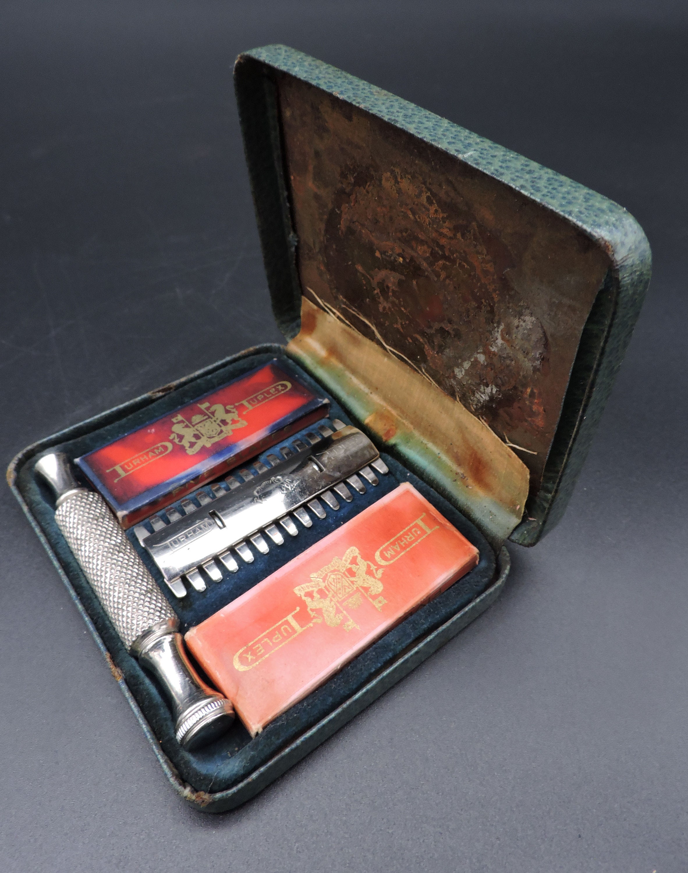 Vintage Durham Duplex Razor ~ Safety Razor & Blades in Case ~ Antique ...