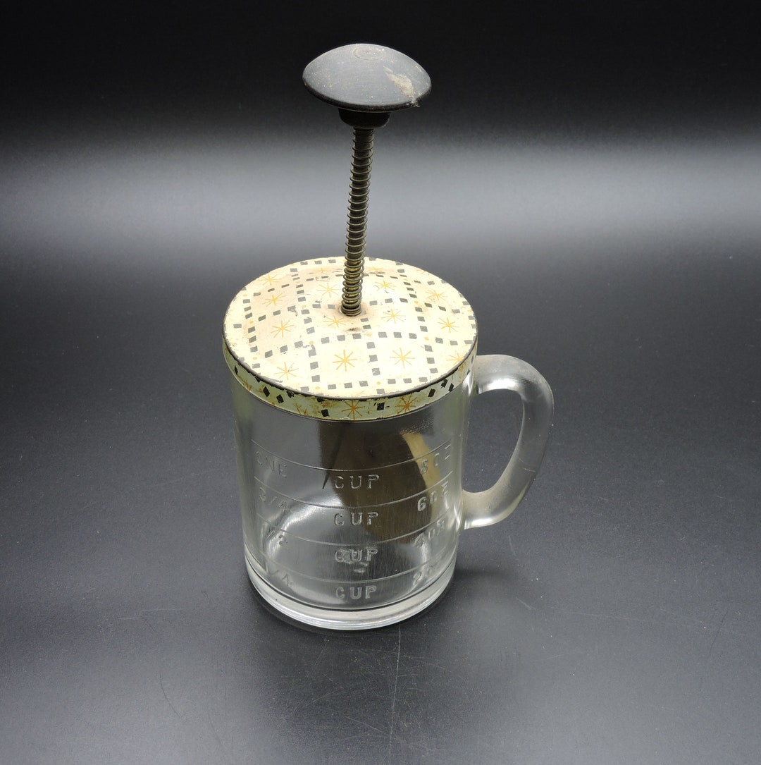 Vintage Food Chopper Old Food Chopper Hazel Atlas Food Etsy