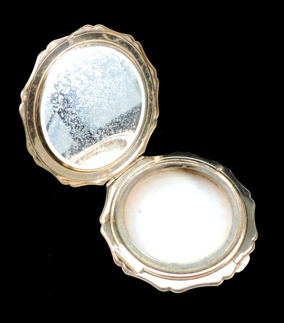 Stratton Enameled  Brass Compact - image 13