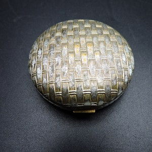 Vintage  Brass Compact