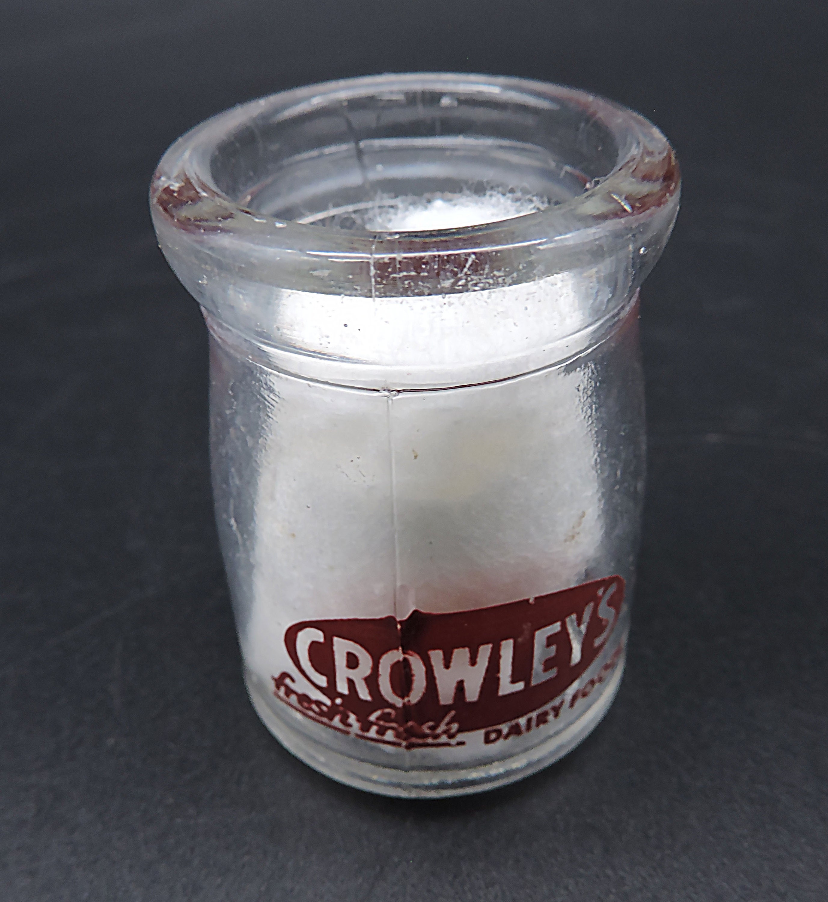 希少 ビンテージ Crowley Foods ミルク瓶ケース 【公式通販】