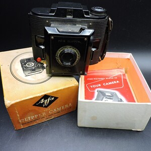 Vintage Camera ~ Agfa Ansco PD16 Clipper ~ Old Film Camera ~ Vintage Photography -  Ansco Binghamton, NY