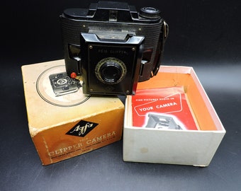 Vintage Camera ~ Agfa Ansco PD16 Clipper ~ Old Film Camera ~ Vintage Photography -  Ansco Binghamton, NY