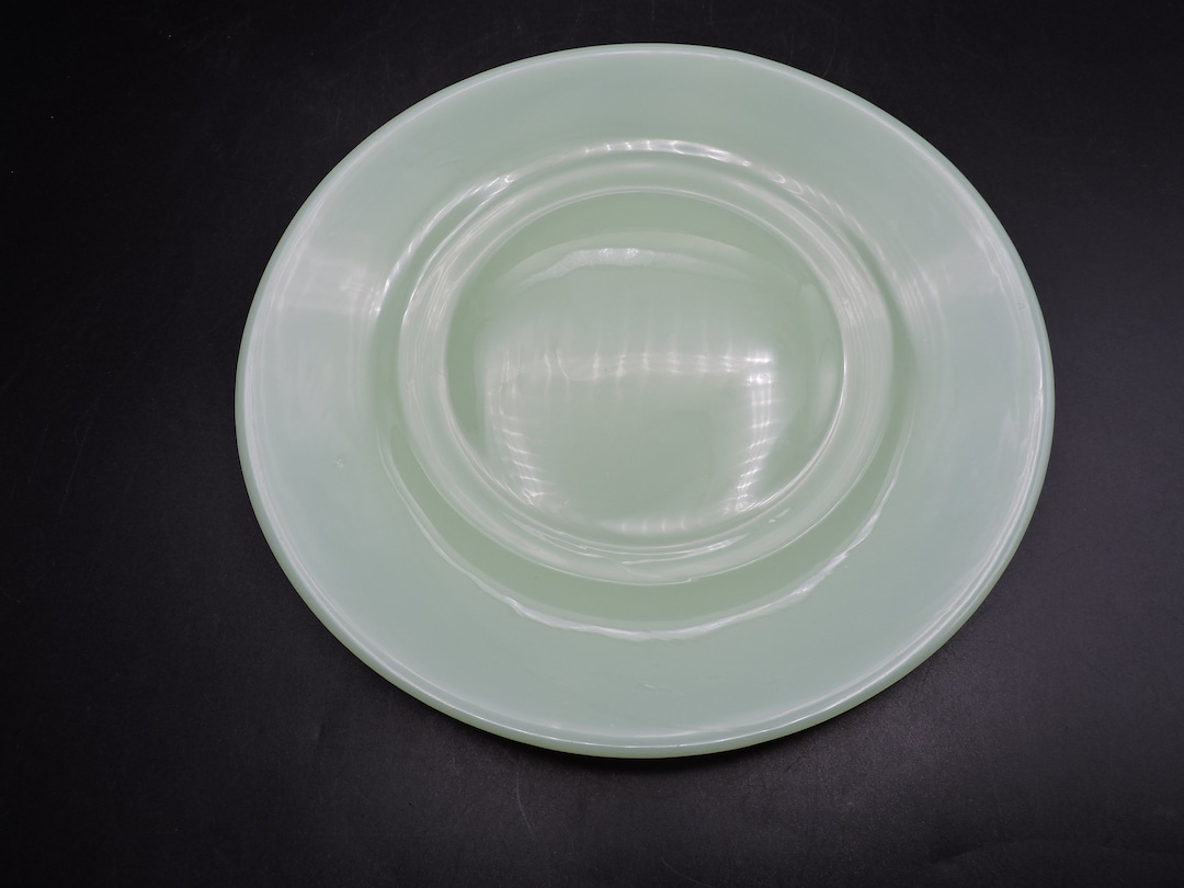 Vintage Jadeite Plate Jadeite Sandwich Plate Jadeite Dinner Plate