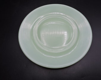 Vintage Jadeite Plate ~  Jadeite sandwich Plate ~ Jadeite Dinner Plate ~ Jadeite Serving Plate ~ Retro Jadeite Plate
