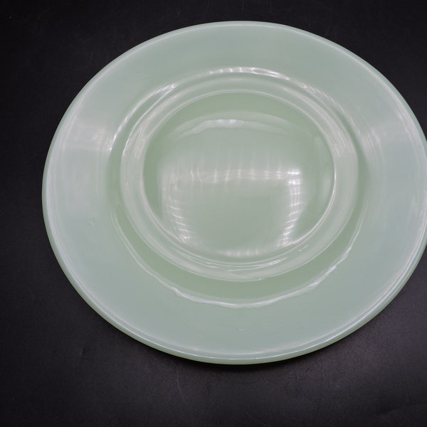 Vintage Jadeite Plate ~  Jadeite sandwich Plate ~ Jadeite Dinner Plate ~ Jadeite Serving Plate ~ Retro Jadeite Plate