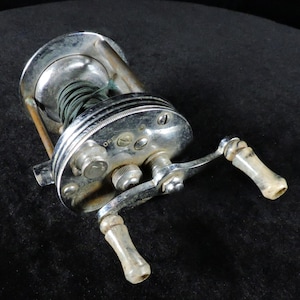 Antique Fishing Reel ~ Vintage OCEAN CITY Inter State Reel ~ Old Fishing Reel ~ Early Fishing Reel ~ Collectible Fishing Reel ~ Dad Gift