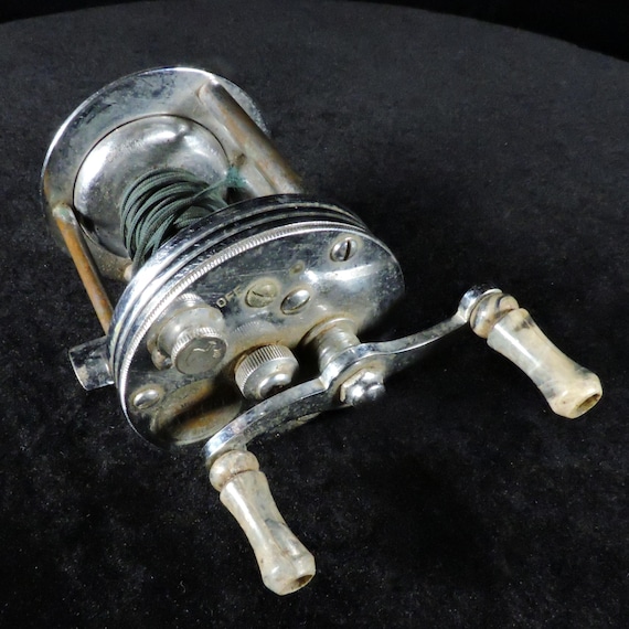 antique ocean city fishing reels Antique Fishing Reel ~ Vintage OCEAN CITY Inter State Reel ~ Old Fishing  Reel ~ Early Fishing Reel ~ Collectible Fishing Reel ~ Dad Gift