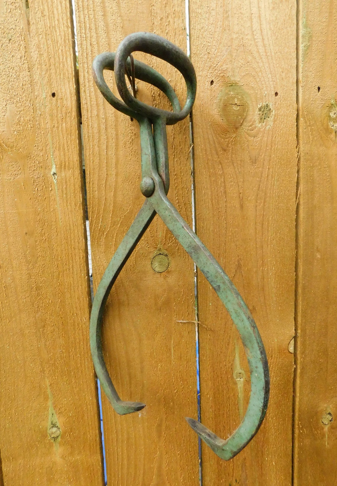 Vintage Ice Tongs Ice House Tool Ice House Tongs Vintage Etsy