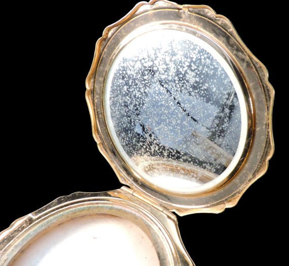 Stratton Enameled  Brass Compact - image 15