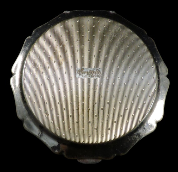 Stratton Enameled  Brass Compact - image 2