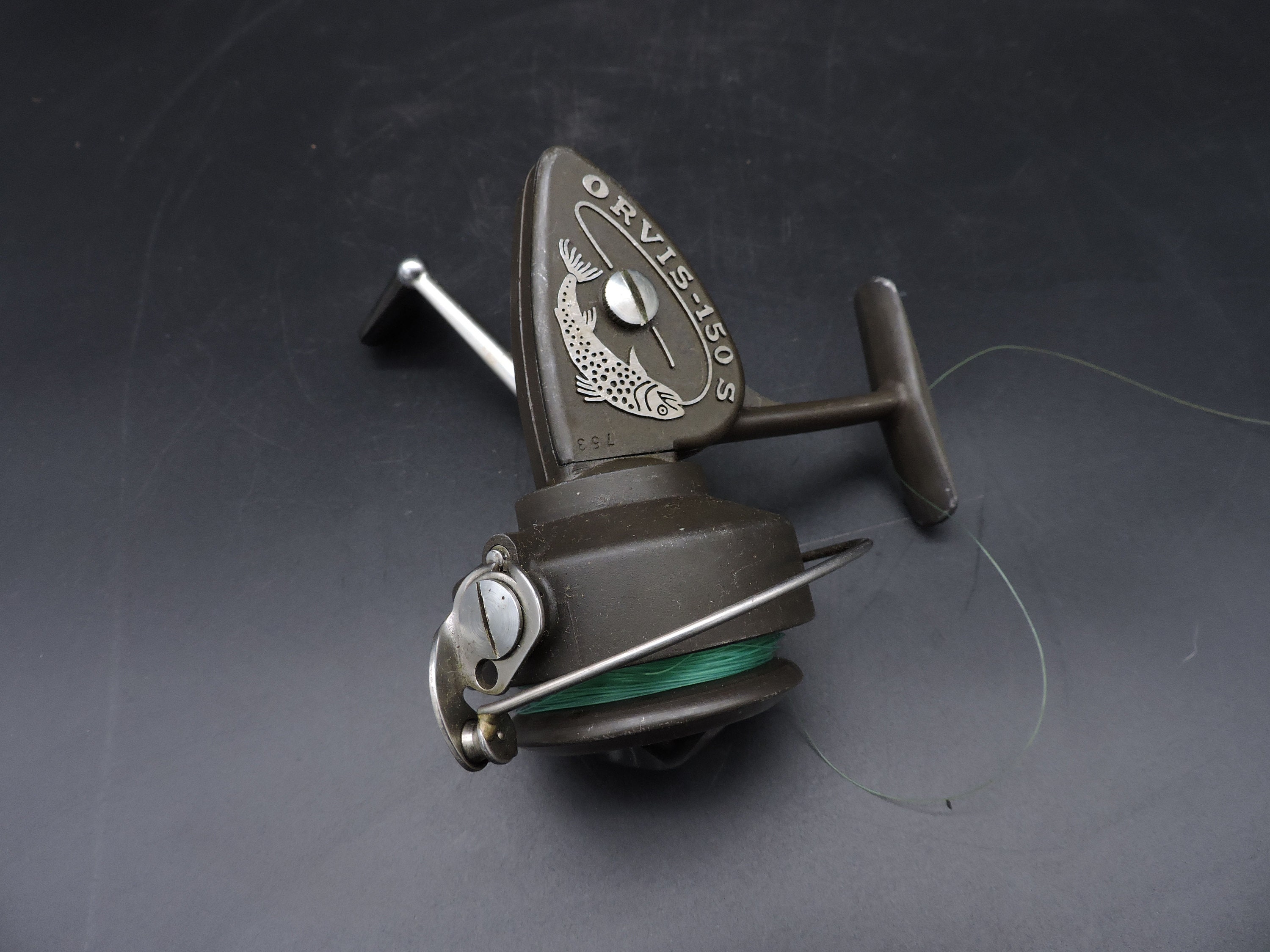 Reserved for Roger Vintage Orvis Fishing Reel Orvis 150S Reel Vintage Orvis  Saltwater Spinning Reel Made in Italy 