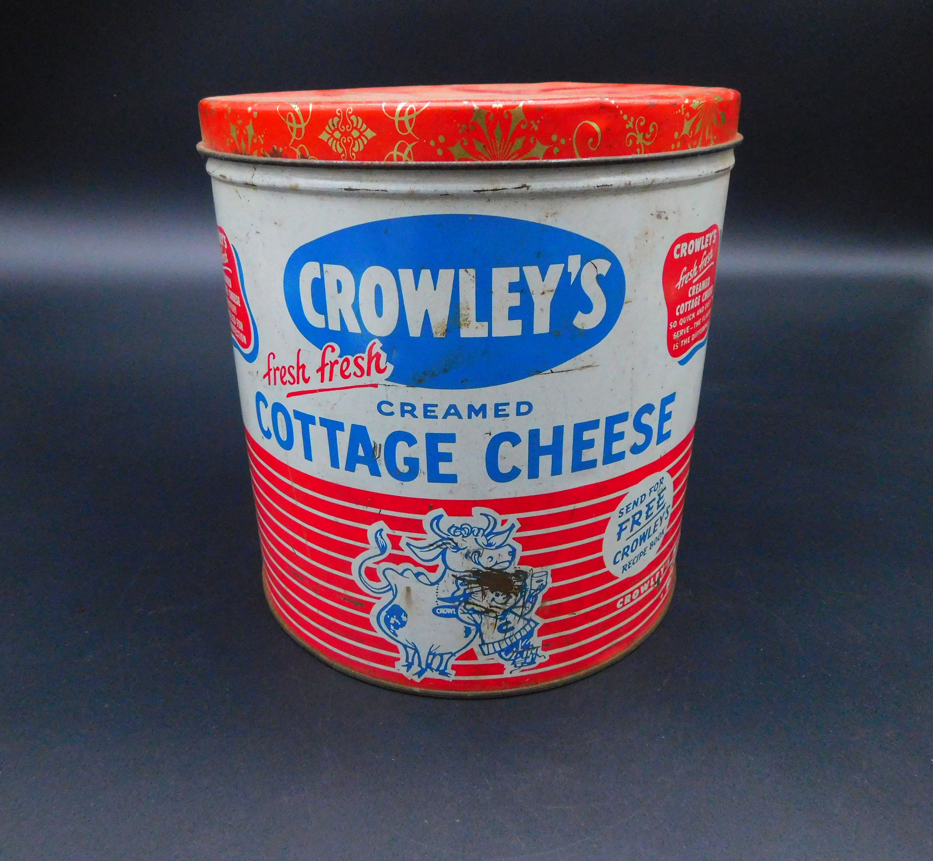 希少 ビンテージ Crowley Foods ミルク瓶ケース 【公式通販】