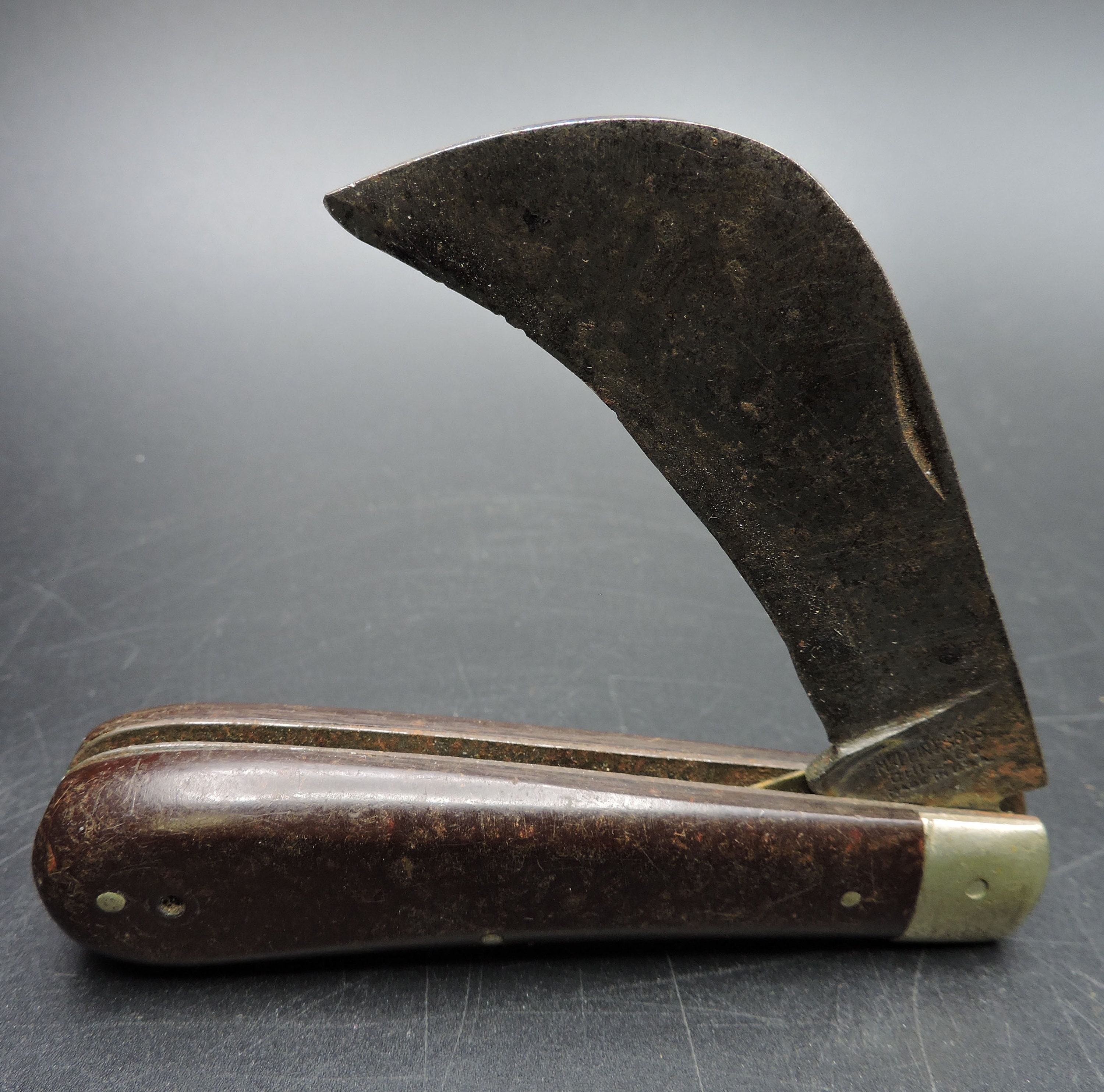 Vintage Pocket Knife Old Hawk Bill Pocket Knife Bakelite Etsy