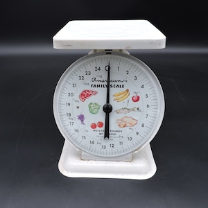 Vintage Scale ~ American Family Scale ~  Vintage Kitchen Scale ~ Colorful Working Scale ~ Household Scale ~ Vintage Kitchen Décor