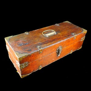 Rustic Wooden Handmade Tool/Artist Box
