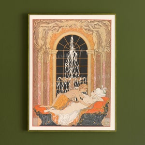 Digital, 1934, George Barbier, Les Liaisons Dangereuses, DESCARGA INSTANTÁNEA, Art Deco