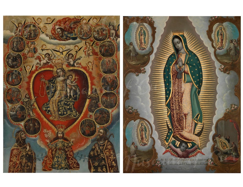 Íconos religiosos coloniales españoles: santos mexicanos y peruanos (Descarga digital) imagen 7