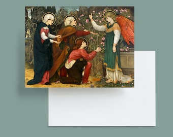 Digital, 1896, Pre Raphaelite, Card, INSTANT DOWNLOAD, Allegorical painting, mythology