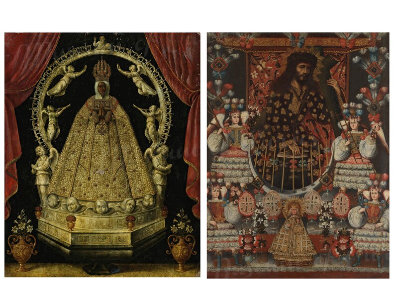 Íconos religiosos coloniales españoles: santos mexicanos y peruanos (Descarga digital) imagen 6