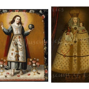 Íconos religiosos coloniales españoles: santos mexicanos y peruanos (Descarga digital) imagen 4