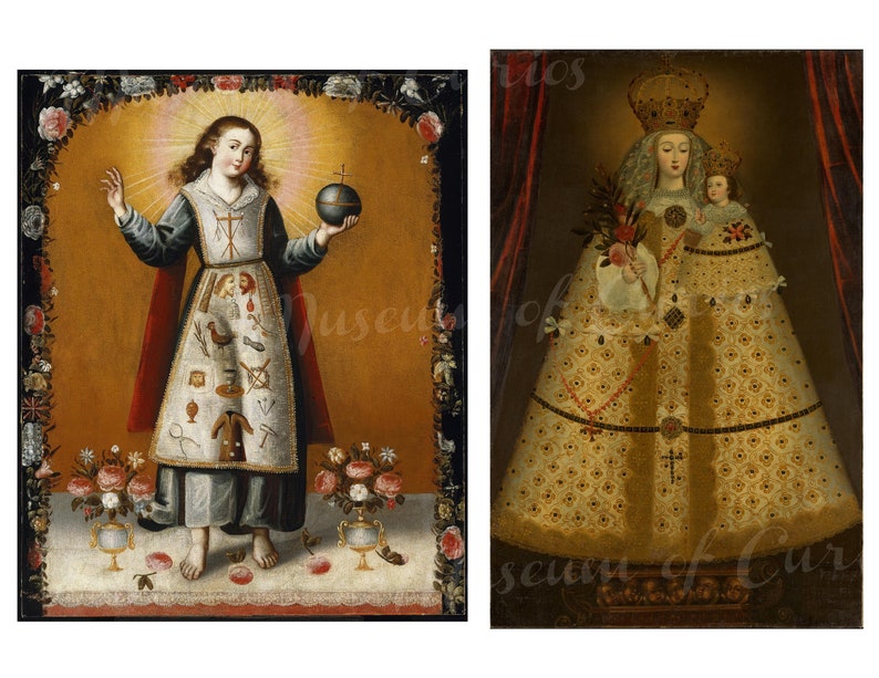 Íconos religiosos coloniales españoles: santos mexicanos y peruanos (Descarga digital) imagen 4