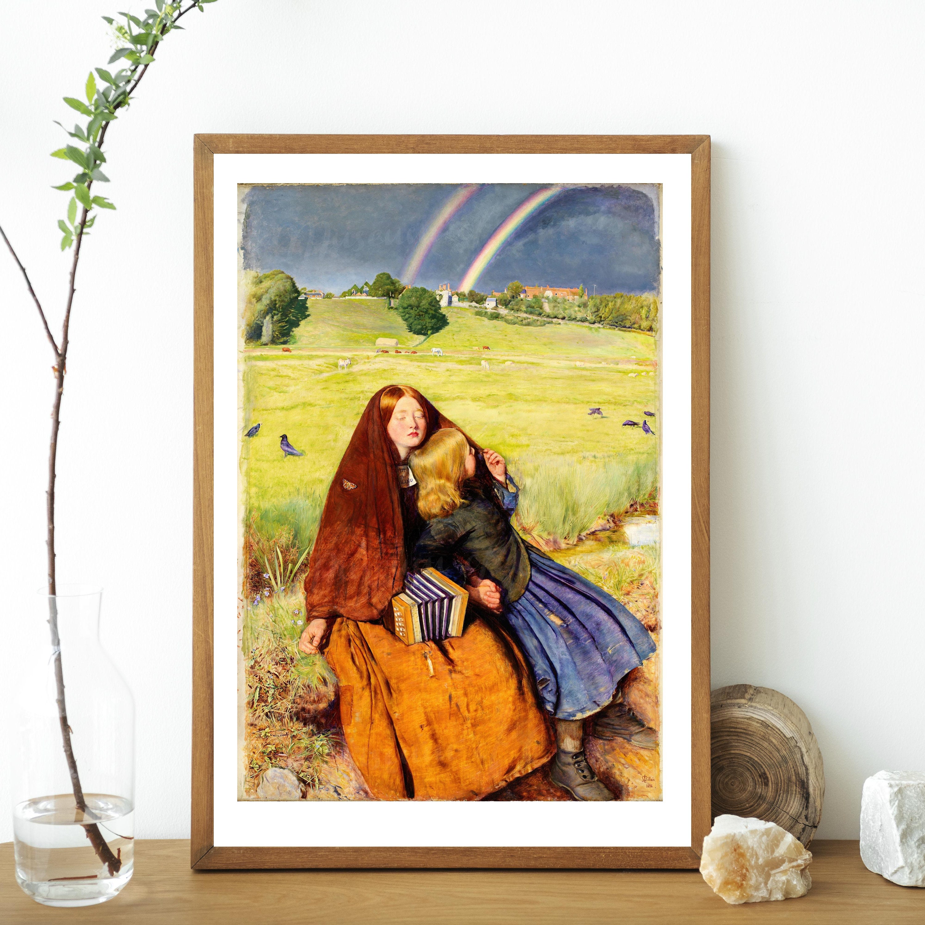 ミレー　犬を抱いた少女 少女と犬 | ジョシュア・レノルズ | 収蔵品詳細 | 作品を知る | 東京