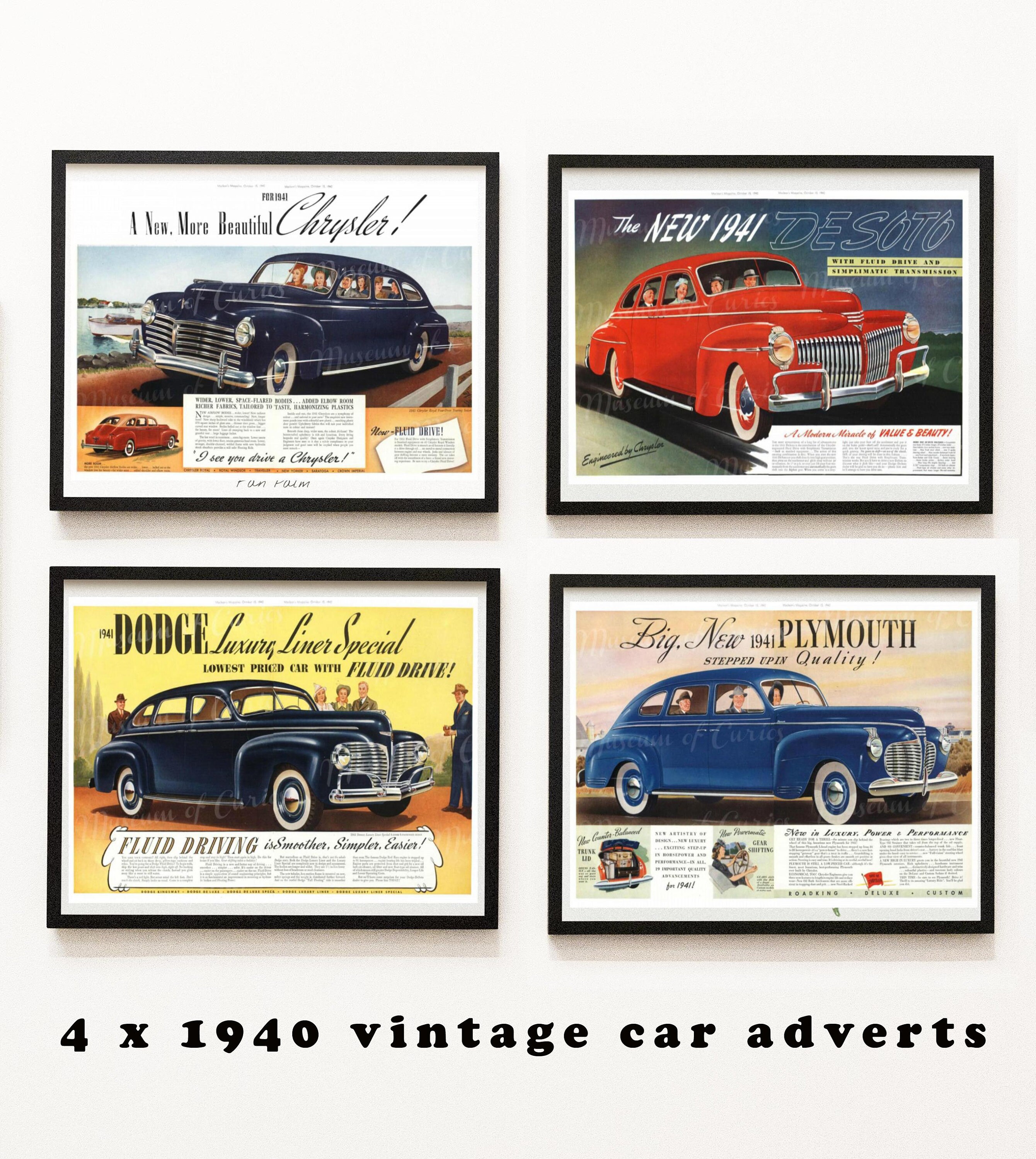 Digital 1940 Vintage Cars Printable Advertisements Chrysler Dodge Digital 1940 Vintage Cars Printable Advertisements Chrysler Dodge