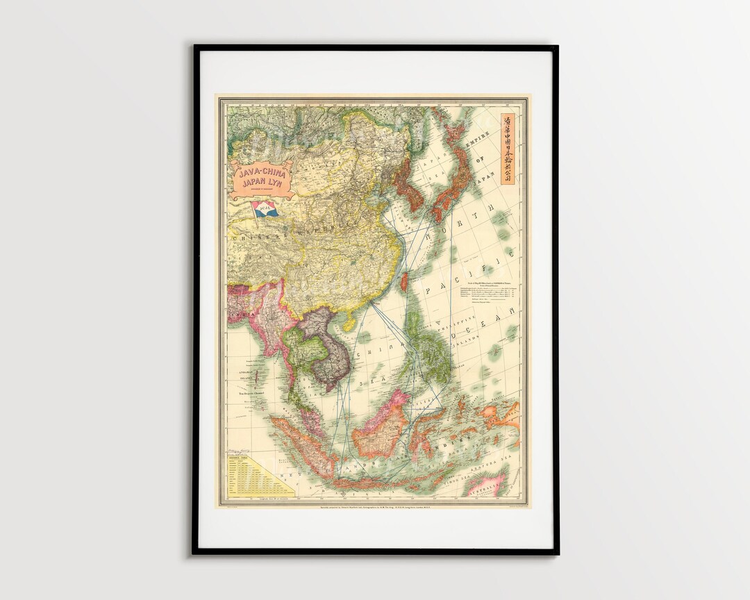 アンティーク　額　書　中国　古州 il_1080xN.4463125810_kp9w.jpg