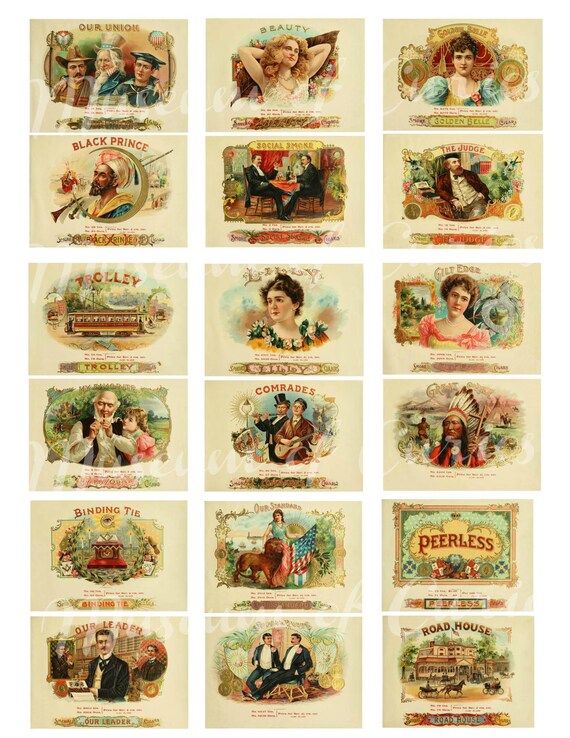 The Art of the Cigar Label 1989年 252P HC THE ART OF THE CIGAR LABEL | Joe Davidson | First Edition; First