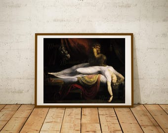 Digital, 1781, 'the Nightmare', Henry Fuselli, INSTANT