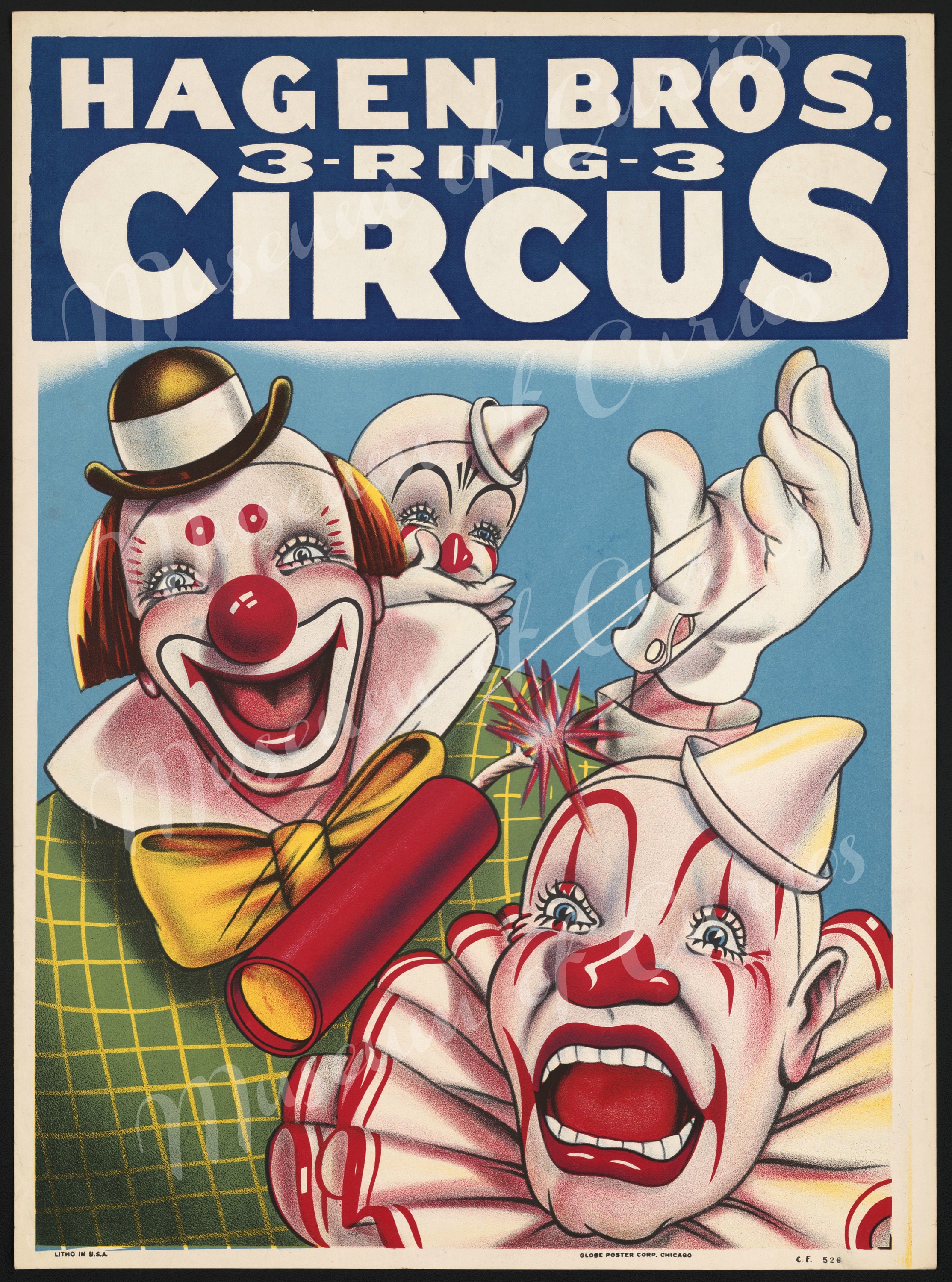 There three clowns at the. 3 Ring Circus. Circus Amalgam. Circus poster. There are three Clowns at the Circus.