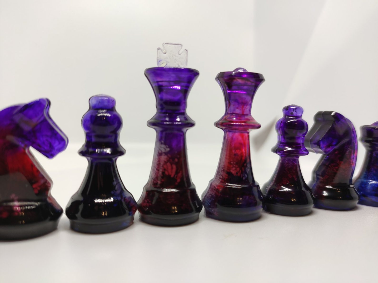 High quality resin chess pieces Made to order Size of King Etsy