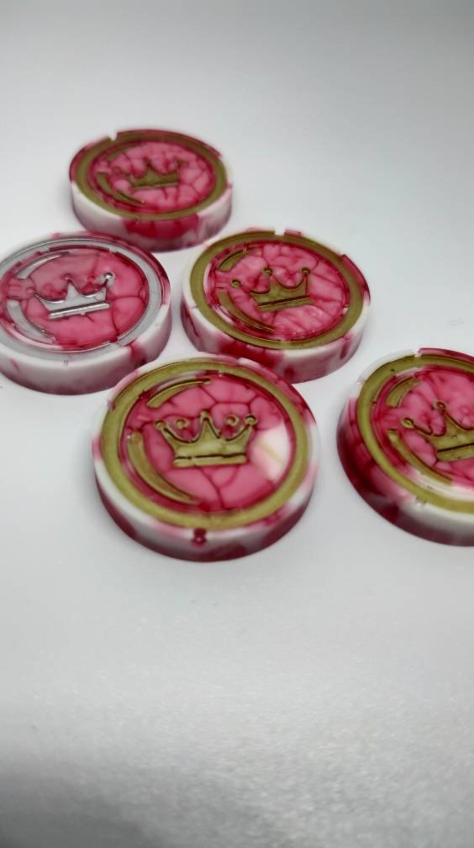 Handmade Checkers Set Stackable Checkers Pieces diameter of - Etsy