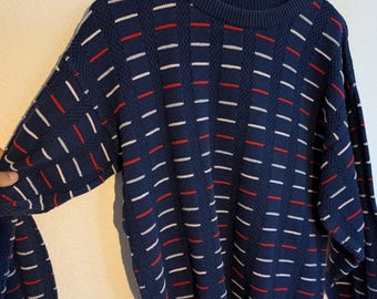 Blue Knit Sweater, Size Mens XL