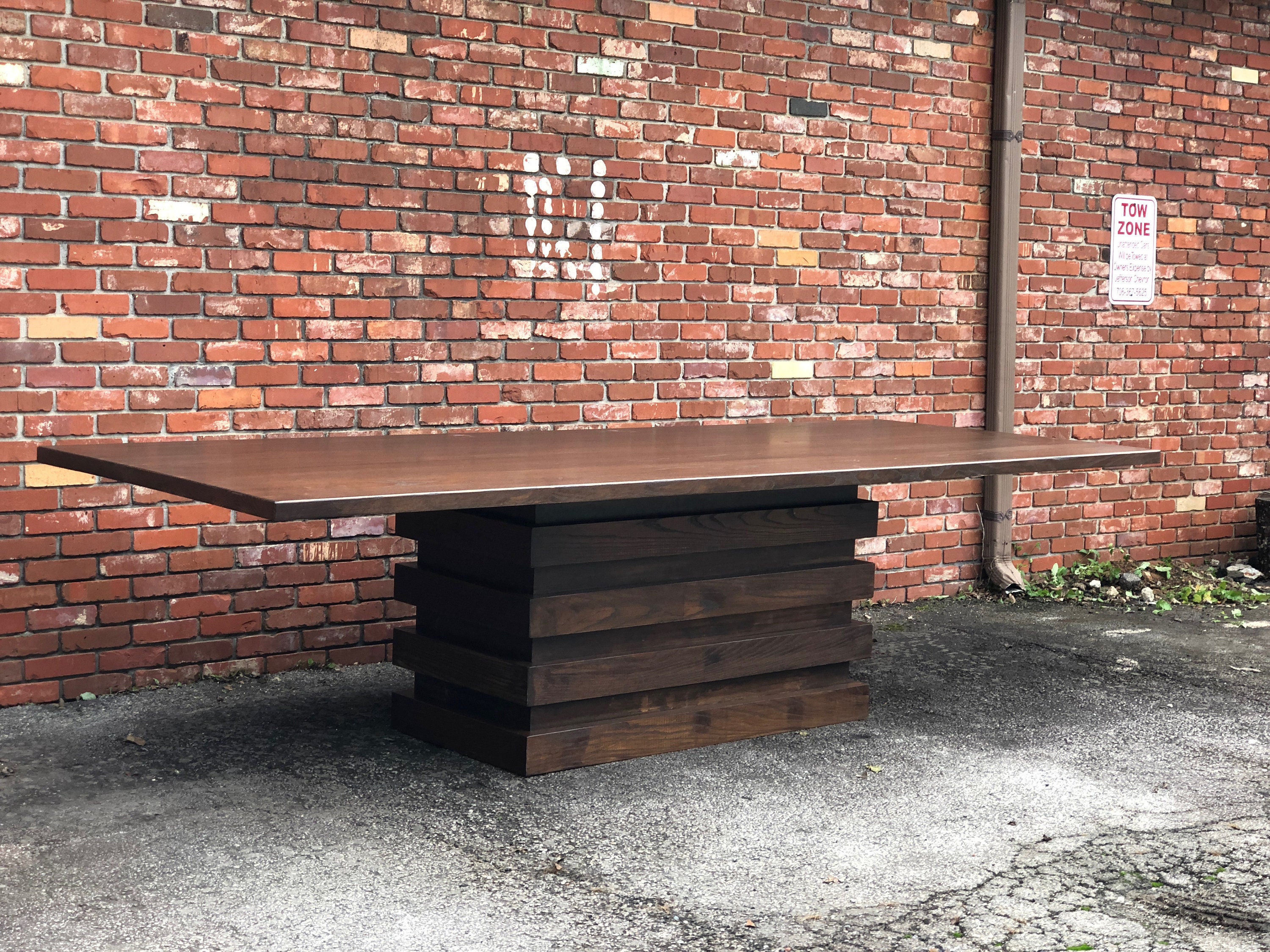 Moderner industrieller Esstisch | Etsy