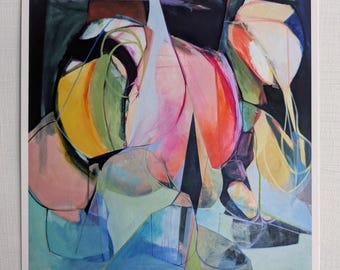 El dolor se convierte en una ventana (impresión artística)