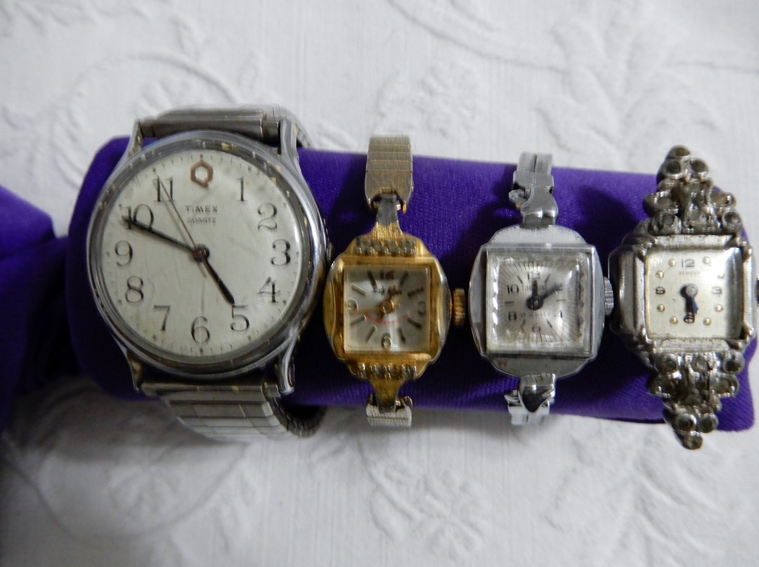 Vintage Watch Lot, Ladies and Men's Watches Etsy