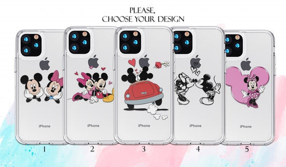 Carcasa Iphone 13 Mini Silicona Disney Clear Minnie - La Carcasa