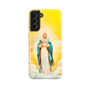 Jungfrau Maria Galaxy S23 Ultra Hülle Heilige Galaxy S22 Plus Hülle Icon Galaxy S22 Hülle Gott Galaxy S21 FE Hülle Galaxy S22 Ultra Hülle Hartplastik