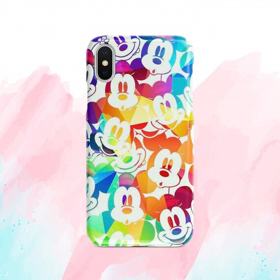 Mickey Mouse Iphone 13 14 Case Disney Iphone 11 12 Case Galaxy Etsy Denmark