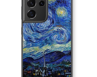 Starry Night Galaxy S25 S24 case Vincent Van Galaxy S23 Ultra case Painting Art Gogh Galaxy S22 plus case Galaxy S22 case Galaxy S21 FE case