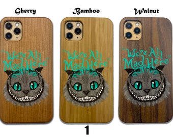 Cheshire Cat Iphone 11 Case Disney Iphone 12 Case Galaxy S6 Etsy