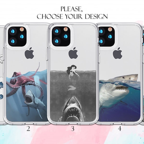 Shark Galaxy S24 case iPhone 13 14 15 Pro case iPhone 11 case SE Galaxy Note 9 case iPhone Xr case Galaxy S7 case iPhone 12 case Galaxy A13