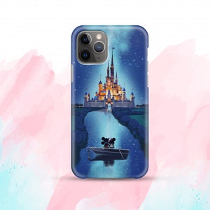 Custodia per iPhone 16e, 15, 14, 13, 12, 11 con Topolino e Castello Disney A36 A56 Custodia per Galaxy S25 S24 Custodia per Google Pixel 6, 7, 8 Custodia per Galaxy Note 20 Custodia per iPhone Xs