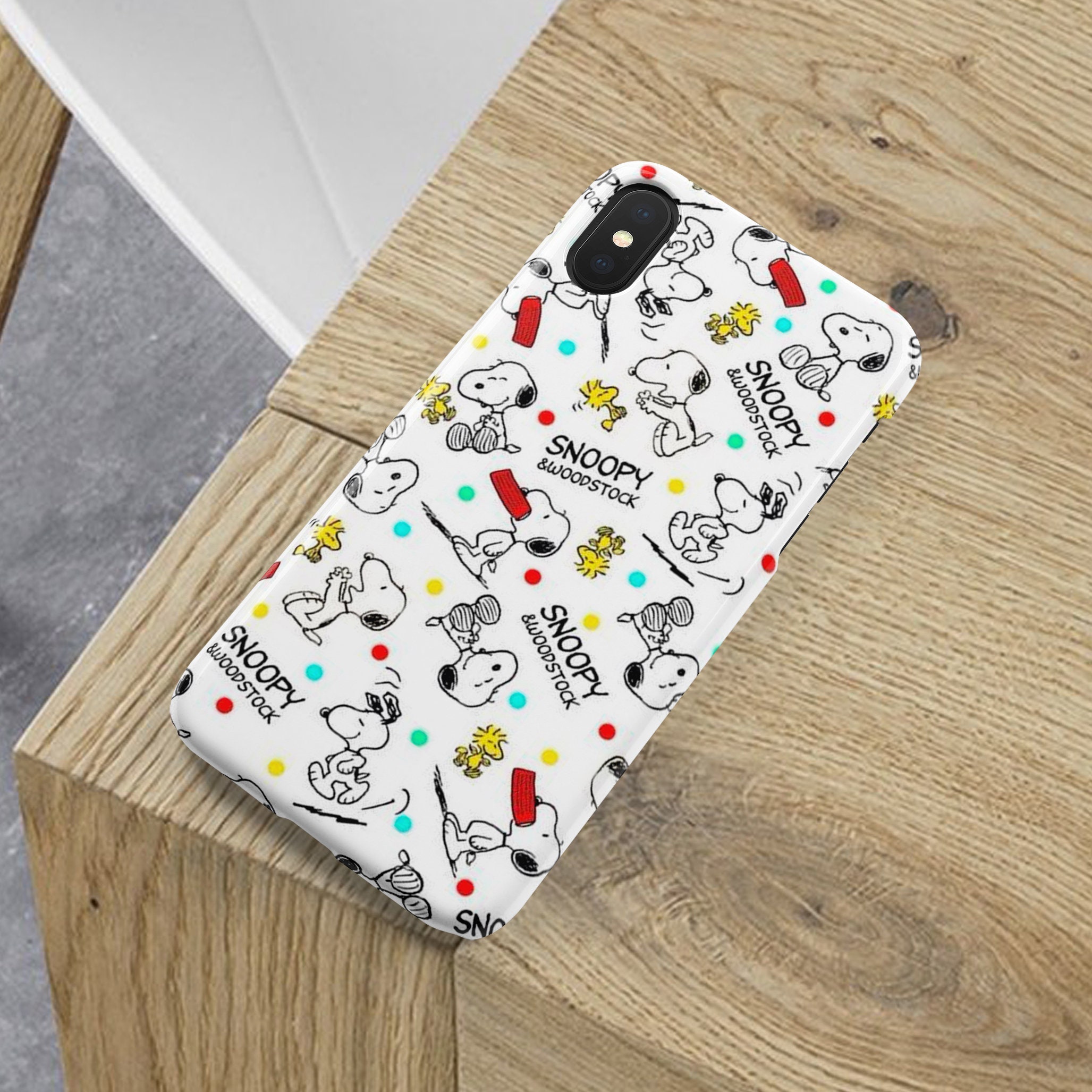 Peanuts iPhone 11 case Snoopy iPhone 12 Pro Max case iPhone Xs Etsy