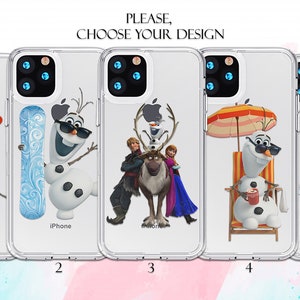 Olaf Galaxy S24 case Disney iPhone 11 14 15 case iPhone 12 13 case Frozen SE Galaxy A13 Galaxy Note 20 case iPhone X case Galaxy S9 case SE image 1