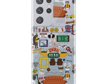 Funda Friends para Galaxy S25 y S24 Plus, serie de TV, funda para Galaxy S23 Ultra, funda para Galaxy S22 Ultra, funda para Galaxy S22 Plus, funda para Galaxy S22, funda para Galaxy A13